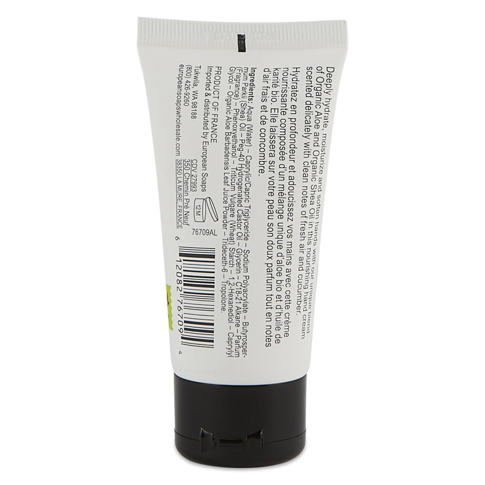 European Soaps Aloe Hand Cream, 50mL